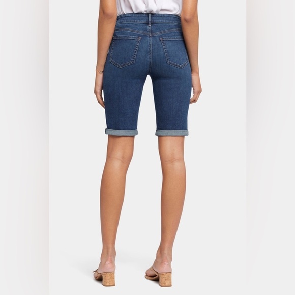 NYDJ Briella 11 Inch Denim Shorts - Picture 2 of 5